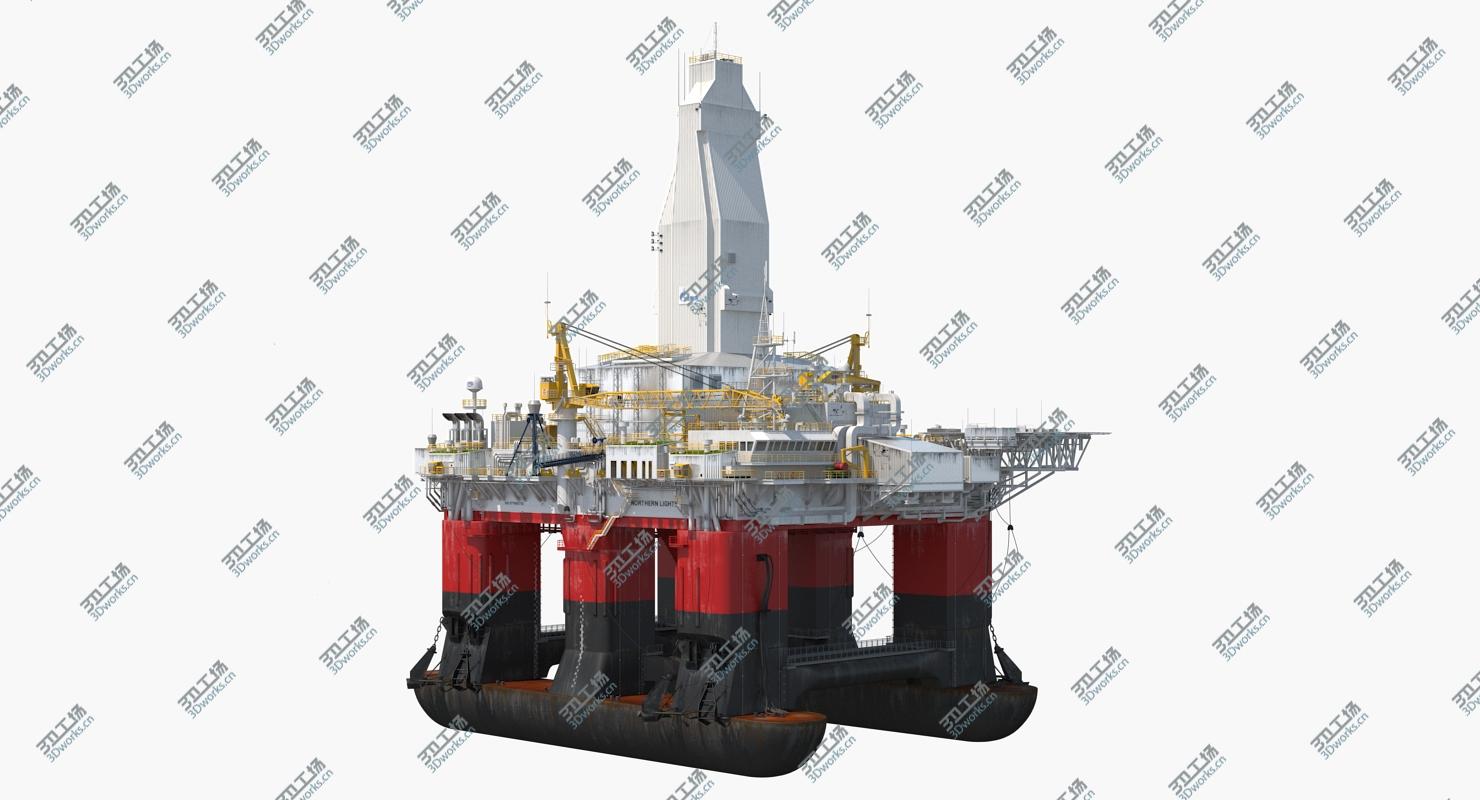 images/goods_img/20210319/Semi Submersible Drilling Rig 3D model/2.jpg